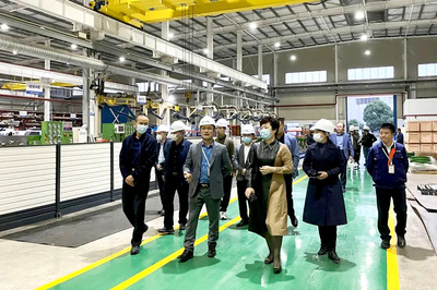江西吉安市泰和縣縣長楊艷暉一行赴東辰閥門調研指導，推動閥門制造業高質量發展